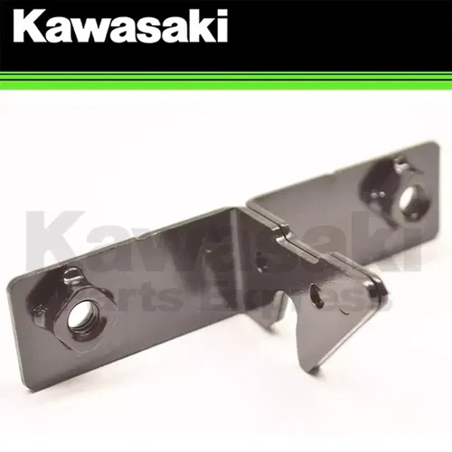 NEW 2005-2016 GENUINE KAWASAKI HOOD HOOKS MULE 600 610 SET OF 2 2X-27012-0065