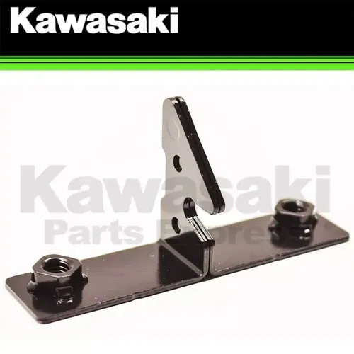 NEW 2005-2016 GENUINE KAWASAKI HOOD HOOKS MULE 600 610 SET OF 2 2X-27012-0065