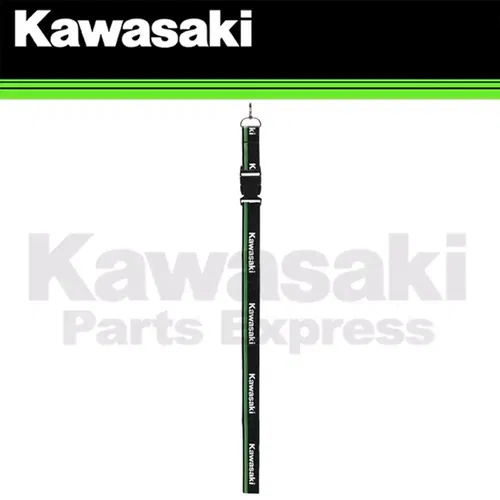 NEW GENUINE KAWASAKI 3 GREEN LINES LANYARD K068-9109-BKNS