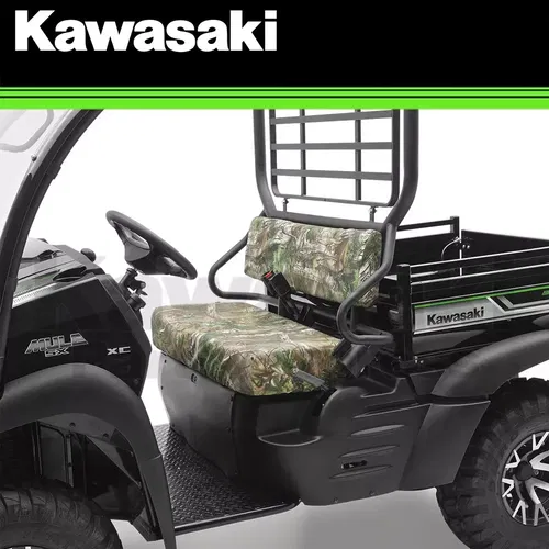 NEW 2005 - 2023 GENUINE KAWASAKI MULE 600 610 SX REALTREE CAMO GREEN SEAT COVER