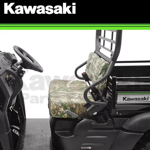 NEW 2005 - 2023 GENUINE KAWASAKI MULE 600 610 SX REALTREE CAMO GREEN SEAT COVER