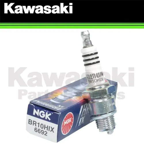 NEW GENUINE OEM KAWASAKI NGK SPARK PLUG BR10HIX 2-PACK