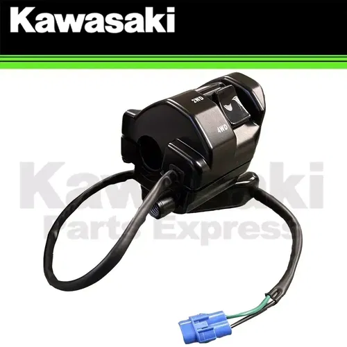 NEW 2002-2013 GENUINE KAWASAKI THROTTLE LEVER W/ 4WD SWITCH PRAIRIE 360 650 700