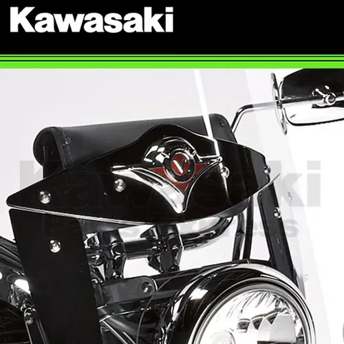 NEW 2006 - 2024 GENUINE KAWASAKI VULCAN 900 WINDSHIELD EMBLEM KIT 56052-0851