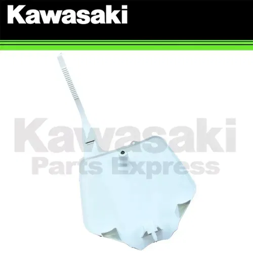 NEW 2008-2023 OEM KAWASAKI BLANK WHITE NUMBER PLATE KLX 140 230 58029-0005-266