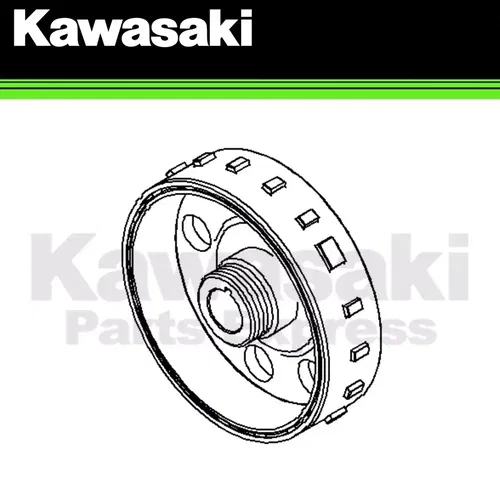 NEW 2009 - 2015 GENUINE KAWASAKI KX450F FLYWHEEL ROTOR 21007-0138