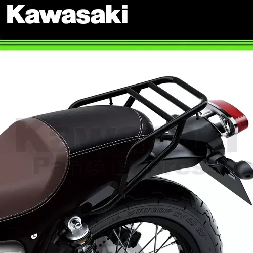 NEW 2019-2023 GENUINE KAWASAKI W800 CAFE BLACK LUGGAGE RACK 99994-1224
