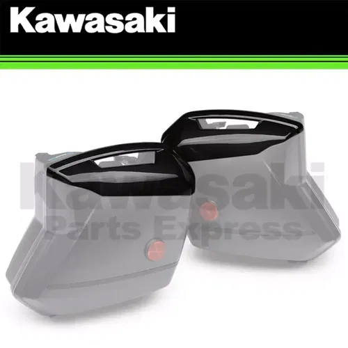 NEW 2020-2023 GENUINE KAWASAKI KQR 28 LTR HARD SADDLEBAG COLOR PANEL NINJA1000SX
