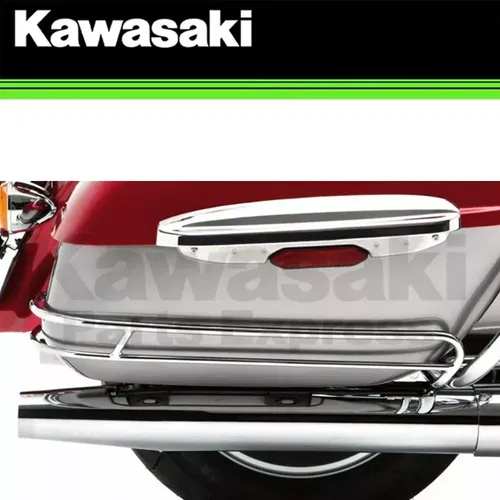 NEW 2009-2024 GENUINE OEM KAWASAKI VULCAN SADDLEBAG SIDE TRIM SET VOYAGER NOMAD