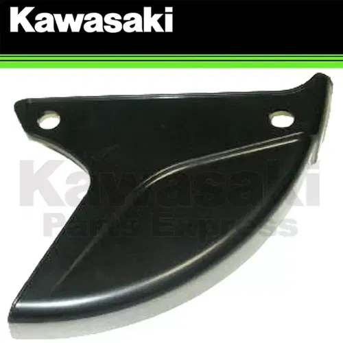 NEW 2009-2024 GENUINE KAWASAKI KX250 KX450 REAR DISC COVER EBONY KX 250 KX 450