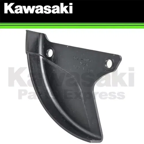 NEW 2009-2024 GENUINE KAWASAKI KX250 KX450 REAR DISC COVER EBONY KX 250 KX 450