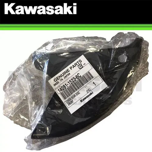 NEW 2009-2024 GENUINE KAWASAKI KX250 KX450 REAR DISC COVER EBONY KX 250 KX 450
