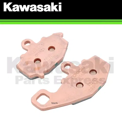 NEW 2006 - 2016 GENUINE KAWASAKI NINJA 650 650R BRAKE PADS 43082-1213
