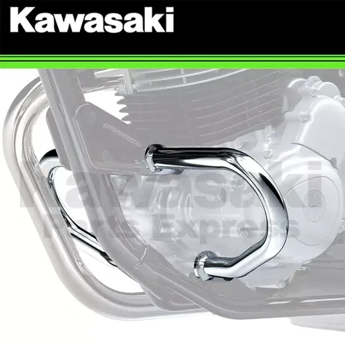 NEW 2025 GENUINE OEM KAWASAKI W230 ABS ENGINE GUARD CHROME BJ230 99994-2262