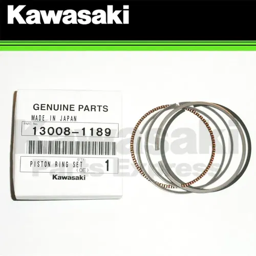 NEW 2002 - 2009 GENUINE KAWASAKI KLX110 KAZE-R PISTON RING SET 13008-1189