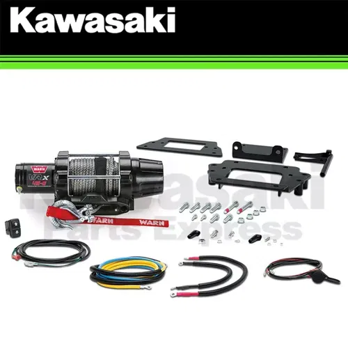 NEW 2020-2024 KAWASAKI TERYX KRX 1000 WARN VRX 45-S POWERSPORT WINCH KIT