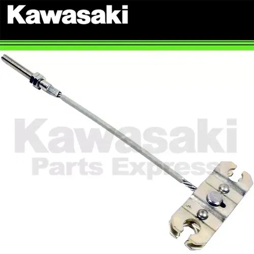 NEW 1999 - 2024 GENUINE OEM KAWASAKI MULE FRONT PARKING BRAKE CABLE 54005-1198