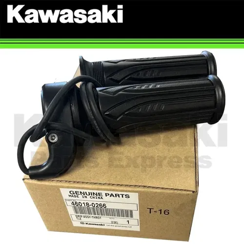 NEW 2023-2025 GENUINE OEM KAWASAKI ELECKTRODE THROTTLE GRIP ASSEMBLY 46018-0266