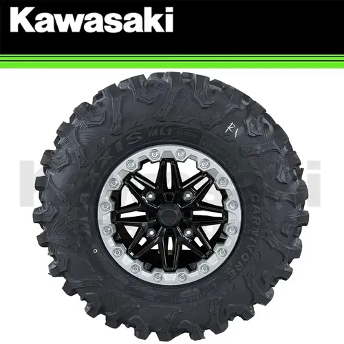 NEW 2020 - 2025 GENUINE KAWASAKI TERYX KRX1000 SPARE TIRE ASSEMBLY SILVER