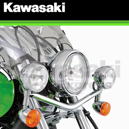 NEW 2007 - 2023 GENUINE KAWASAKI VULCAN 900 CUSTOM CHROME LIGHT BAR K32001-013A