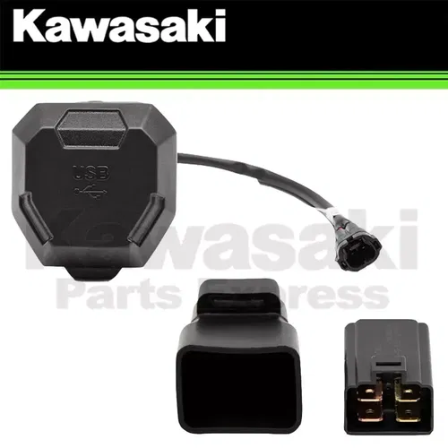 NEW 2022-2025 GENUINE KAWASAKI VERSYS 650 ABS LT USB SOCKET & RELAY KIT