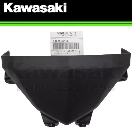 NEW 2017-2025 GENUINE KAWASAKI Z125 PRO UPPER HEAD LAMP COVER BR125 55022-0317