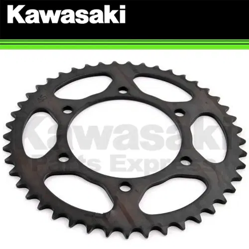 NEW 1988 - 2012 GENUINE KAWASAKI SPROCKET-HUB 45T NINJA 250R 42041-1277