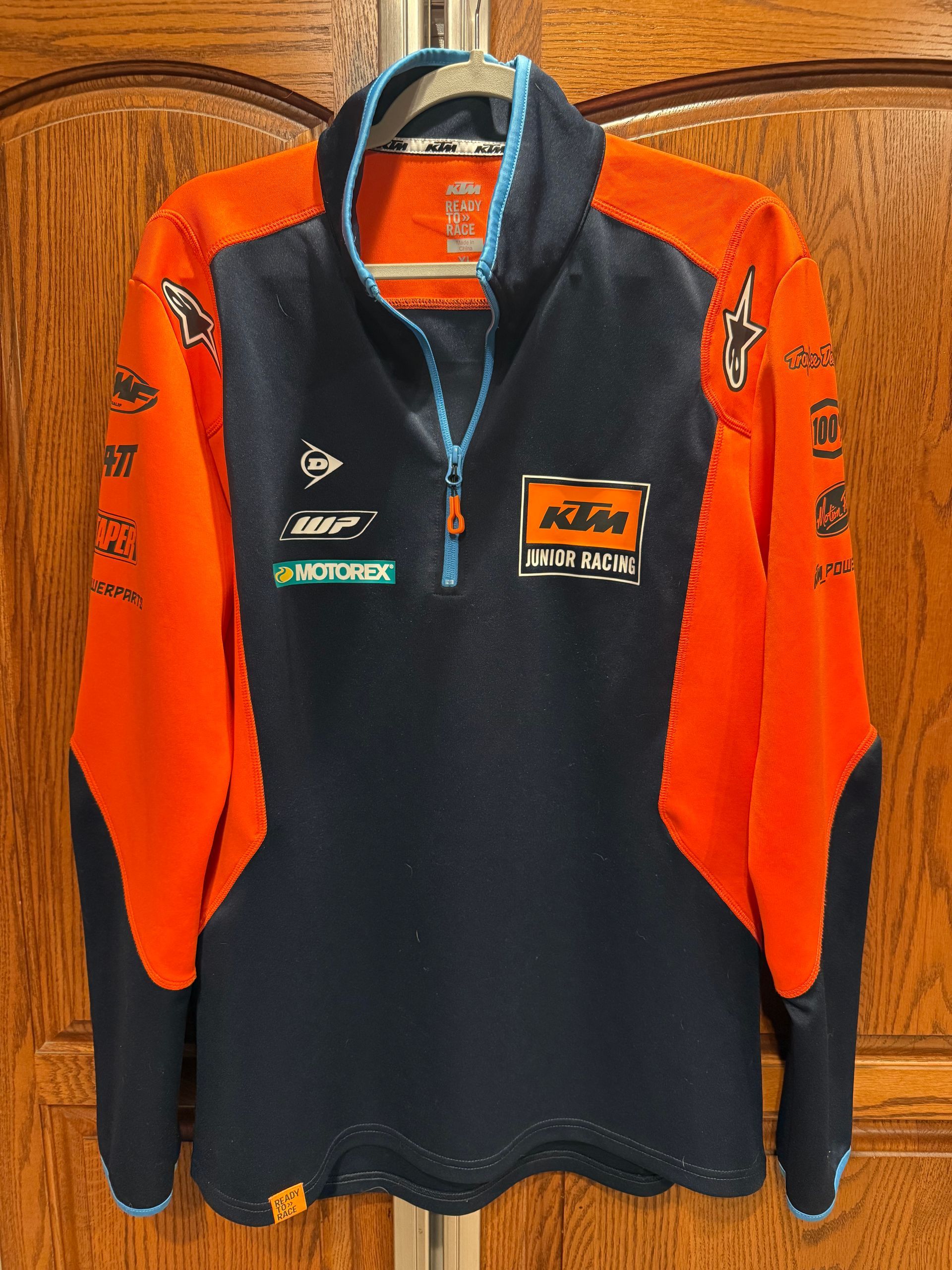Special Limited Ed KTM Jr Racing Half Zip Sweater