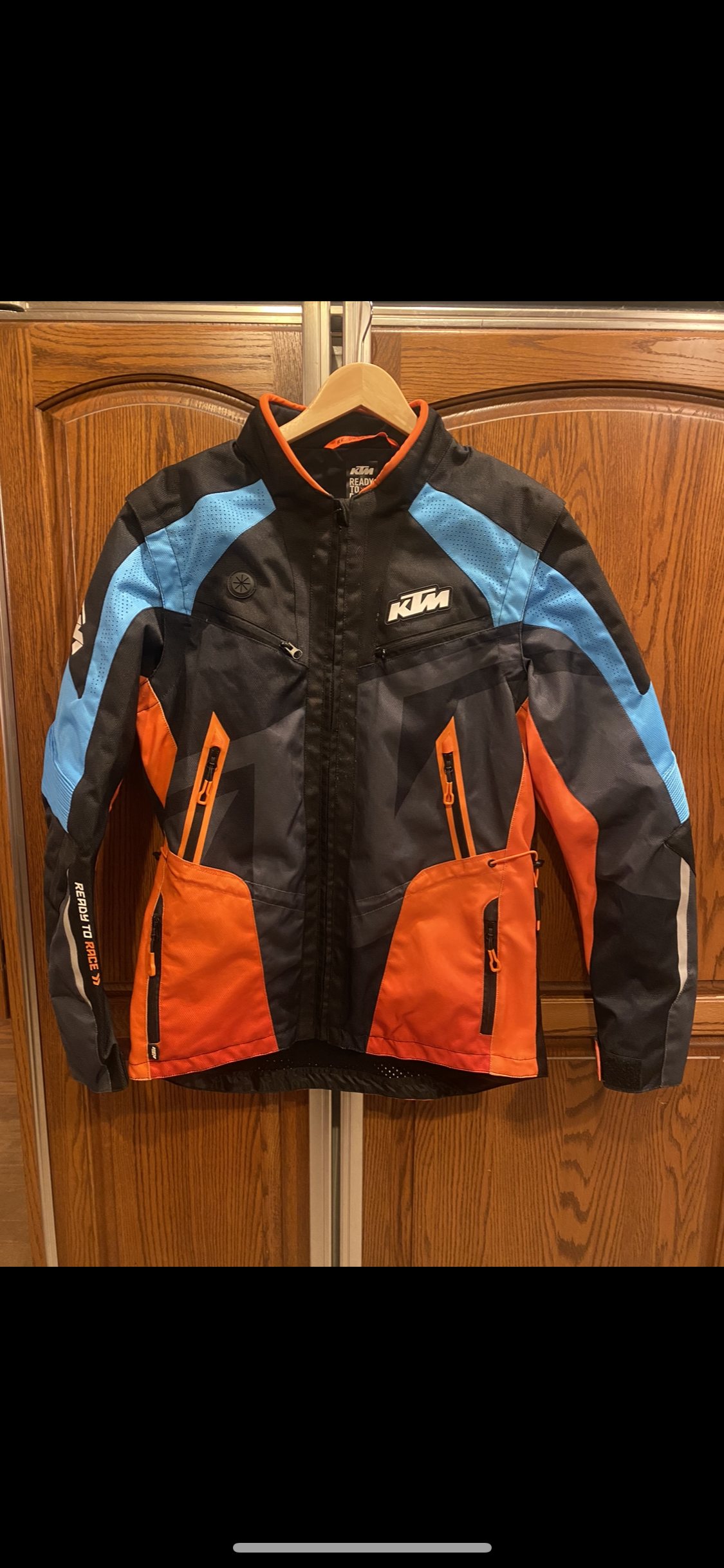 KTM バイクジャケットRACETECH JACKET ブラックオレンジ