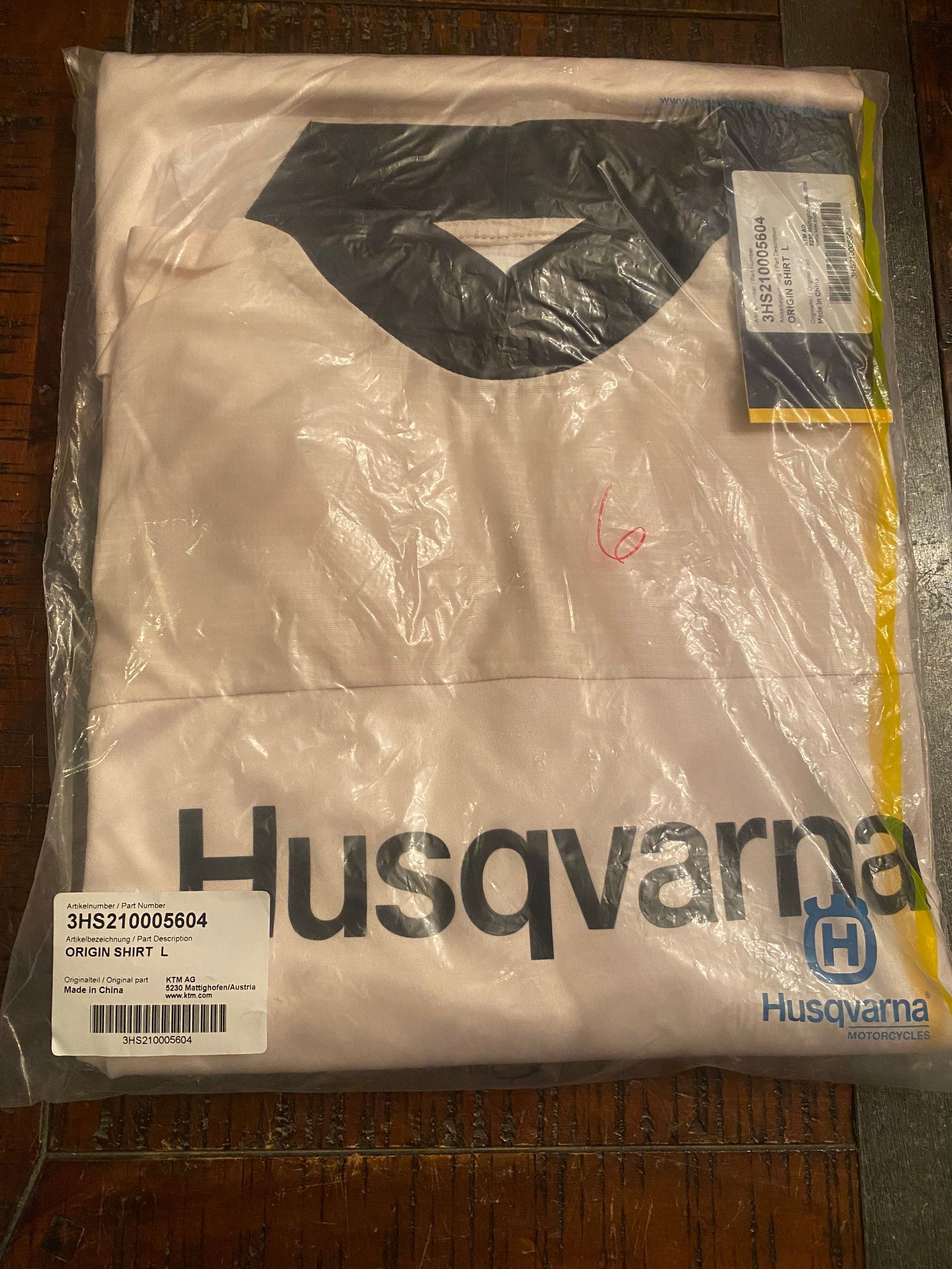 Husqvarna Origin Jersey Men's Large