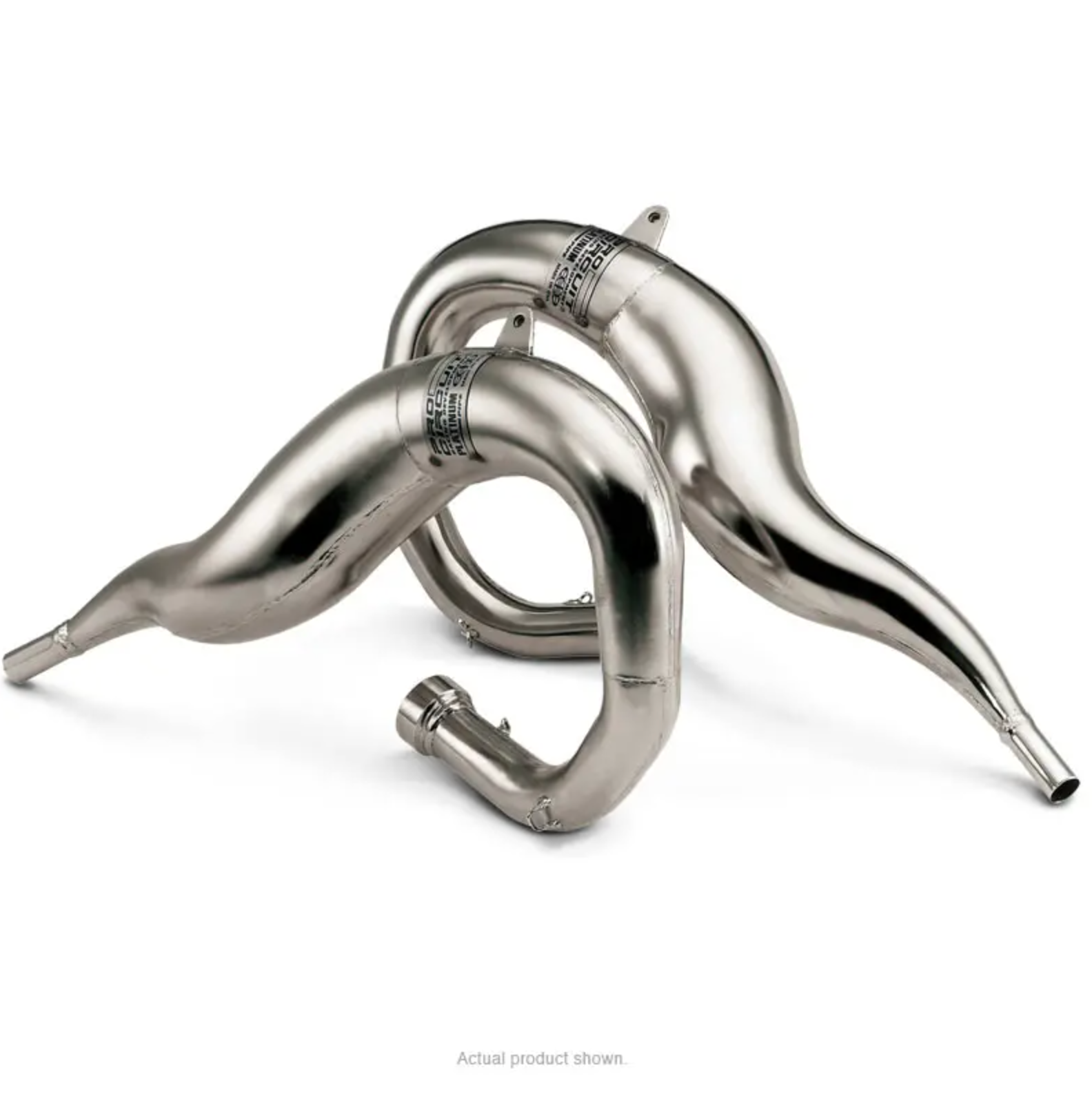 Pro Circuit Platinum Dual Exhaust Pipe Set Yamaha Banshee 350 1987-2006