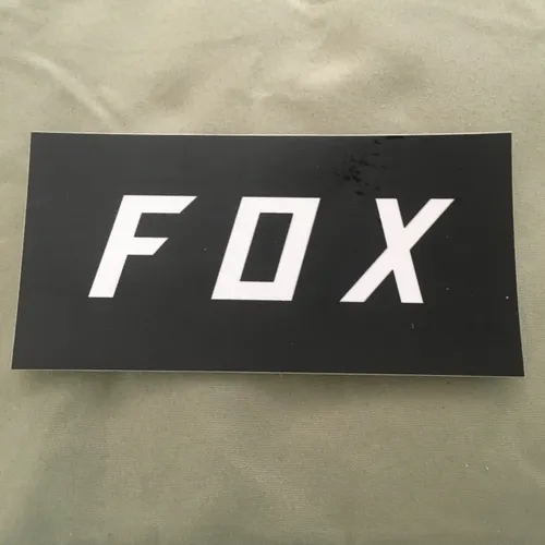Fox sticker