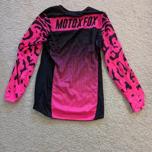 pink fox racing shirt