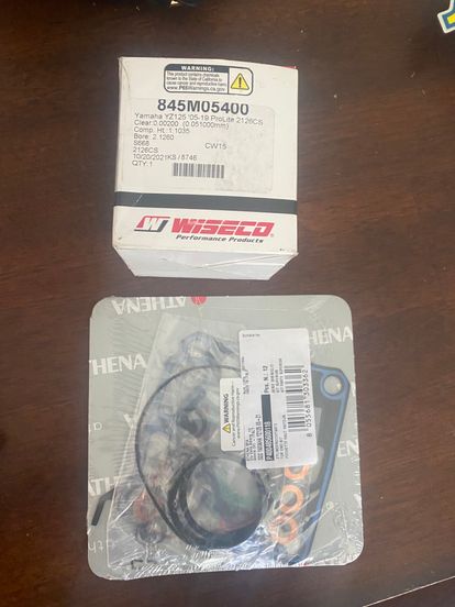 Yamaha YZ 125 Parts