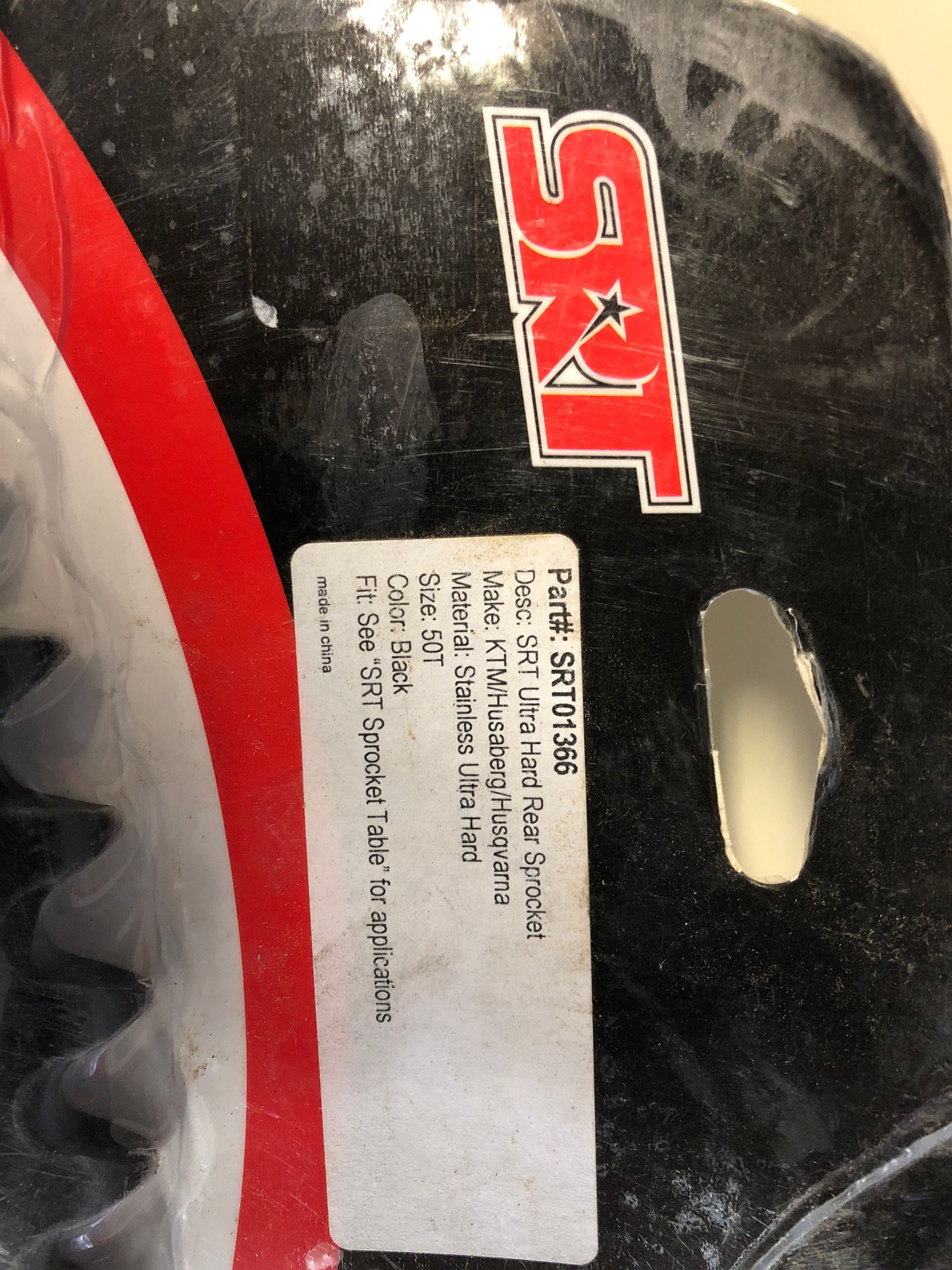 Srt 50 Tooth Rear Sprocket