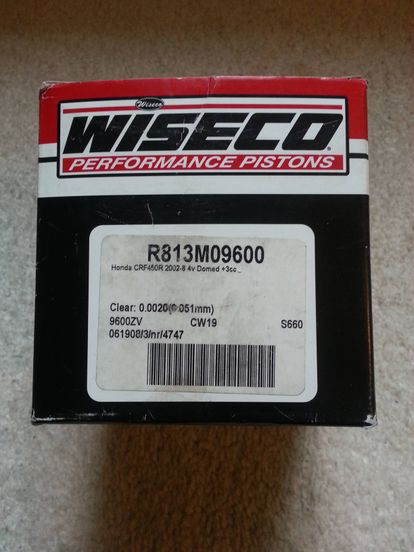 Factory Team Wiseco 13.5:1 (+3cc) High Compression Piston