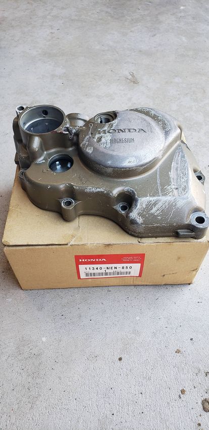 Crf450r left crankcase cover clearance
