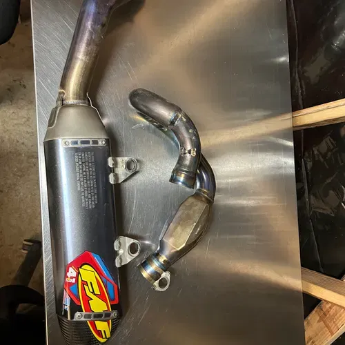 FMF Factory 4.1 Complete Titanium System