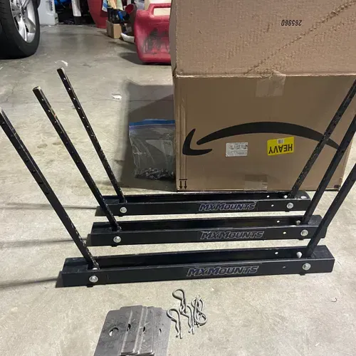 3 Bike Mx Mounts Strapless Tie Downs