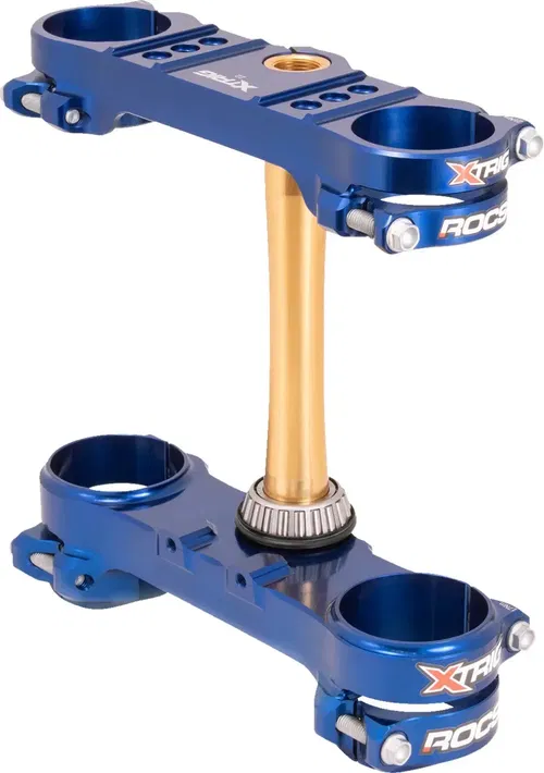 XTRIG - 501350901101 - Rocs Triple Clamps, Red