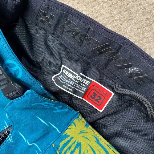 Fasthouse Grindhouse Tribe Pants Size 32