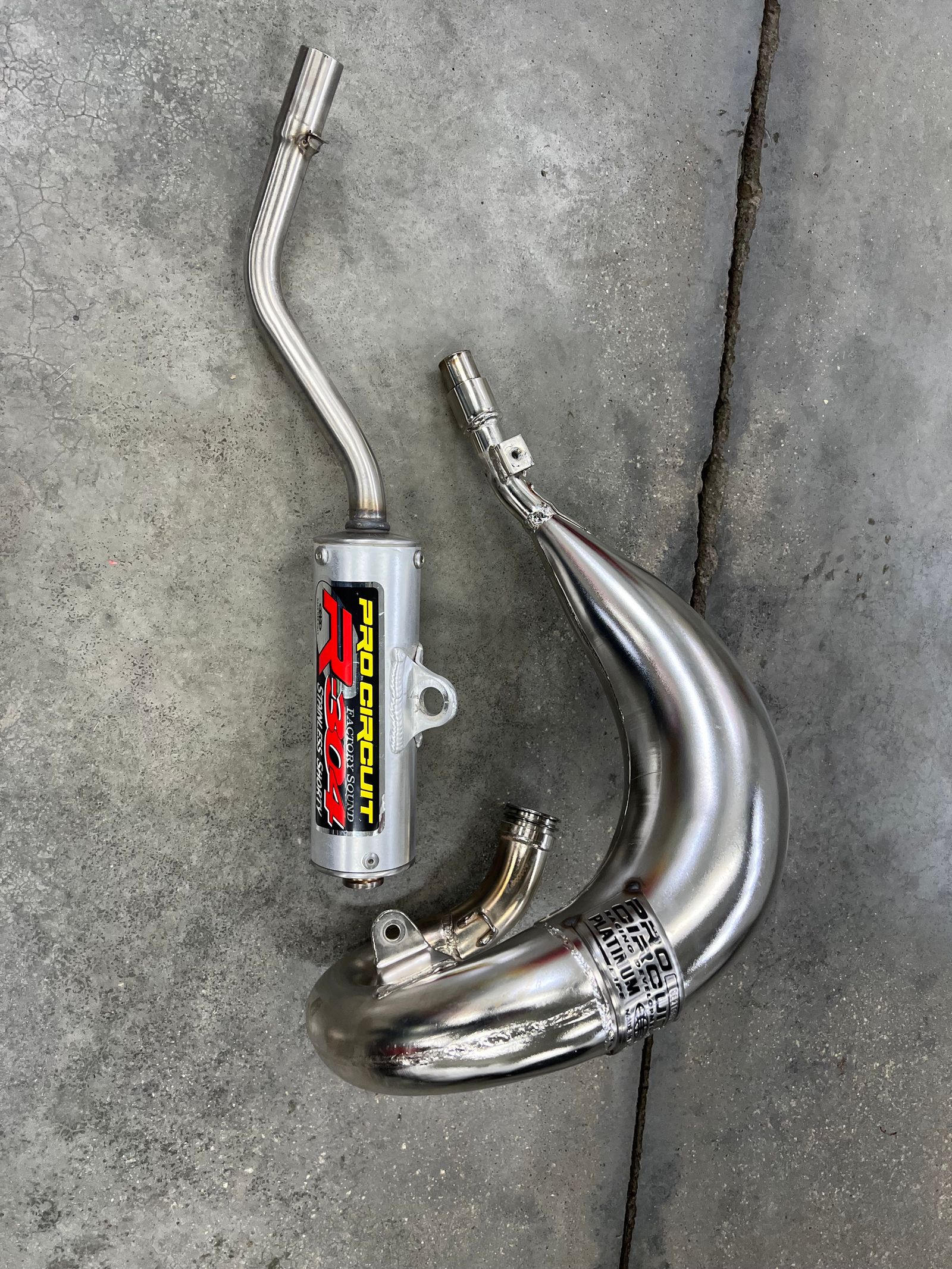 Kx65 exhaust top