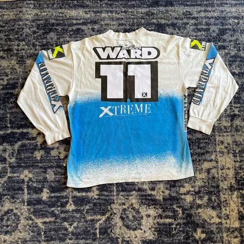 Vintage Larry Ward Big Bird Xtreme Motocross Jersey 