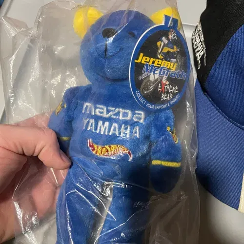 Jeremy McGrath Dreamco Bear Sealed And Signed Hat 
