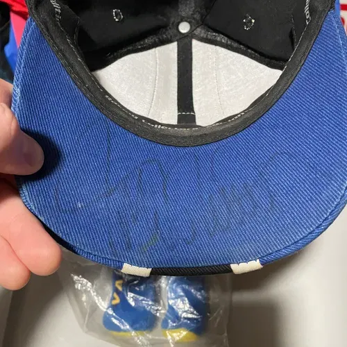 Jeremy McGrath Dreamco Bear Sealed And Signed Hat 