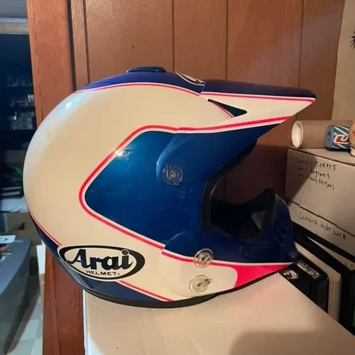 Vintage Jeff Stanton Arai Helmet 