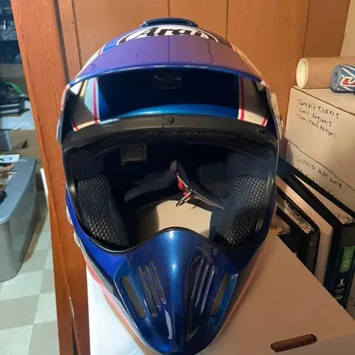 Vintage Jeff Stanton Arai Helmet Large 