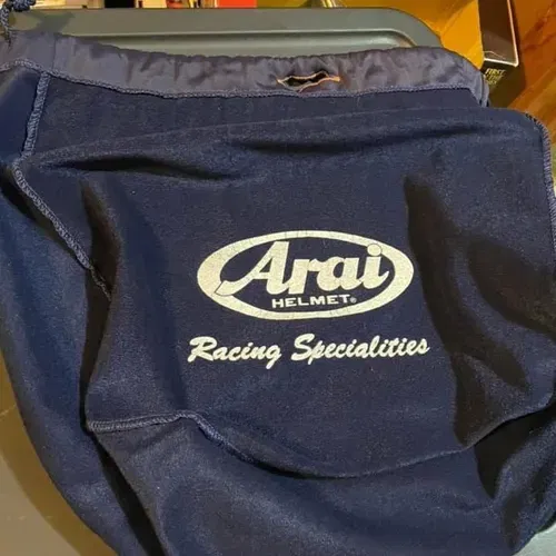 Vintage Jeff Stanton Arai Helmet Large 