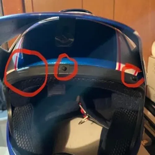 Vintage Jeff Stanton Arai Helmet Large 