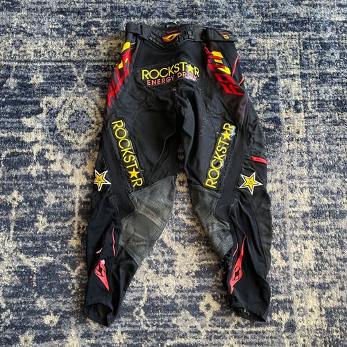 Mike Brown Rockstar Suzuki Race Worn Pants Signed 